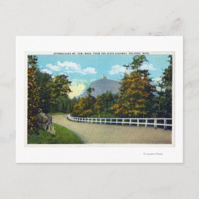 Cartão Postal Visão do Estado sobre a abordagem em relação à mon (Frente)