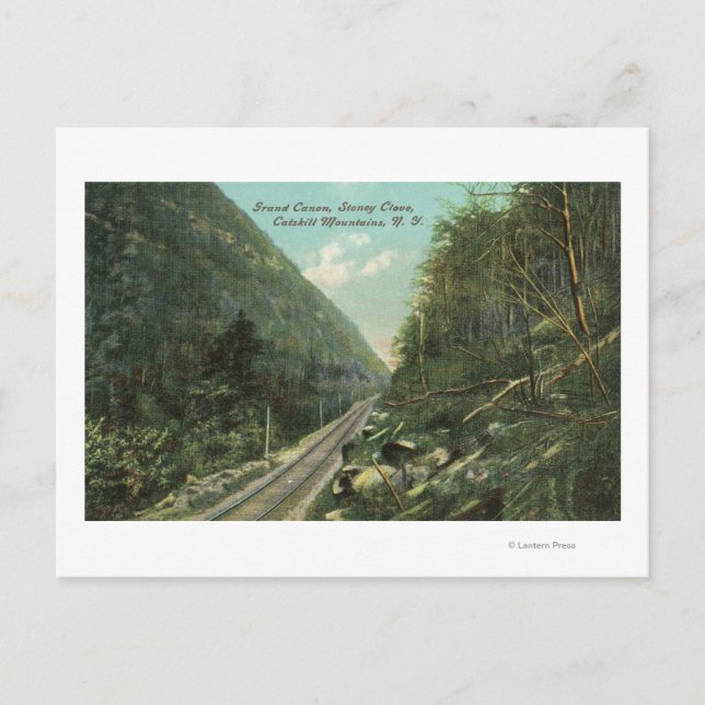 Cartão Postal Visão do Grand Canyon e Stoney Clove (Frente)