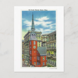 Cartão Postal Visão Exterior da Antiga Igreja do Sul