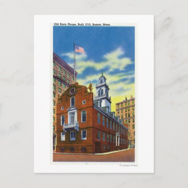 Cartão Postal Visão Exterior da Câmara do Estado Antigo (Frente)