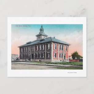 Cartão Postal Visão Exterior da Câmara Municipal de Salinas, A