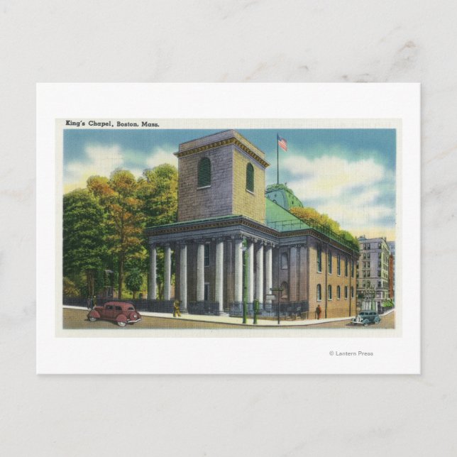 Cartão Postal Visão Exterior da Capela do Rei nº 2 (Frente)