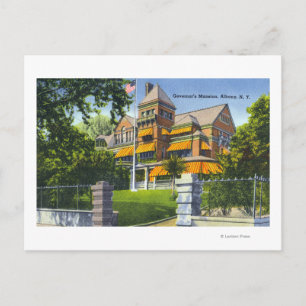 Cartão Postal Visão Exterior da Mansão do Governador