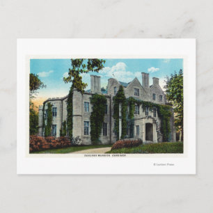 Cartão Postal Visão Exterior da Mansão Oakland