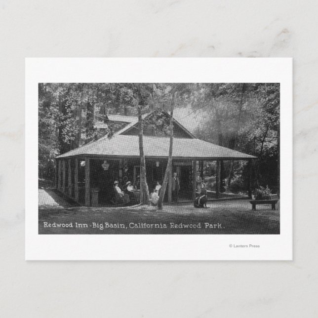 Cartão Postal Visão Exterior da Sequoia (Frente)