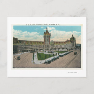 Cartão Postal Visão Exterior do D & H e do Diário