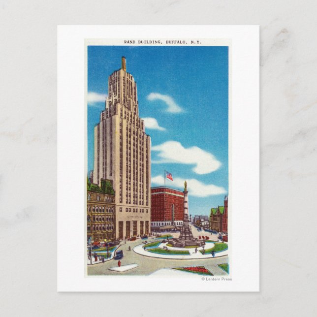 Cartão Postal Visão Exterior do Edifício Rand (Frente)