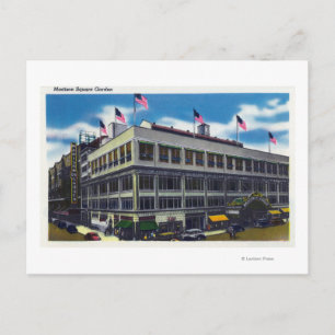 Cartão Postal Visão Exterior do Madison Square Garden