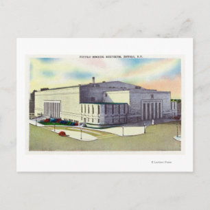 Cartão Postal Visão Exterior do Memorial Buffalo