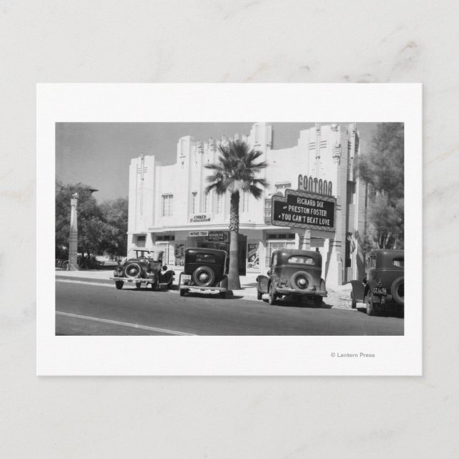 Cartão Postal Visão Exterior do Teatro Fontana (Frente)