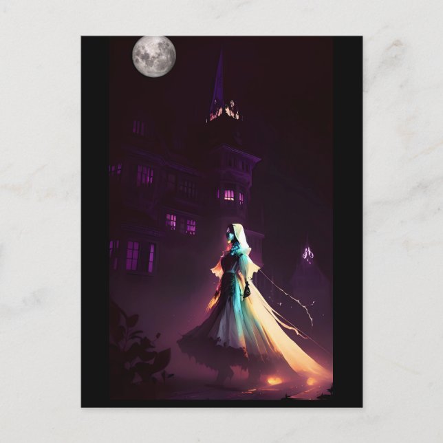 Cartão Postal Visão Fantasma (Frente)