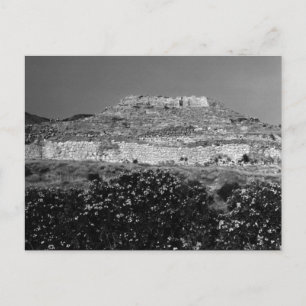 Cartão Postal Visão geral da Grécia Vintage Athens Mycenae acr