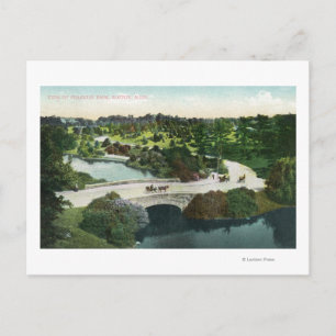 Cartão Postal Visão Geral do Franklin Park