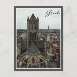 Cartão Postal Visão Geral do Gent