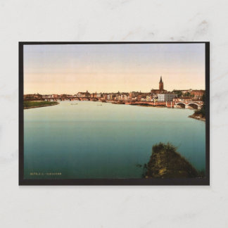 Cartão Postal Visão geral, Toulouse, França vintage Photochrom