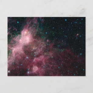 Cartão Postal Visão Infravermelho Mostrando O Nascimento E A Mor