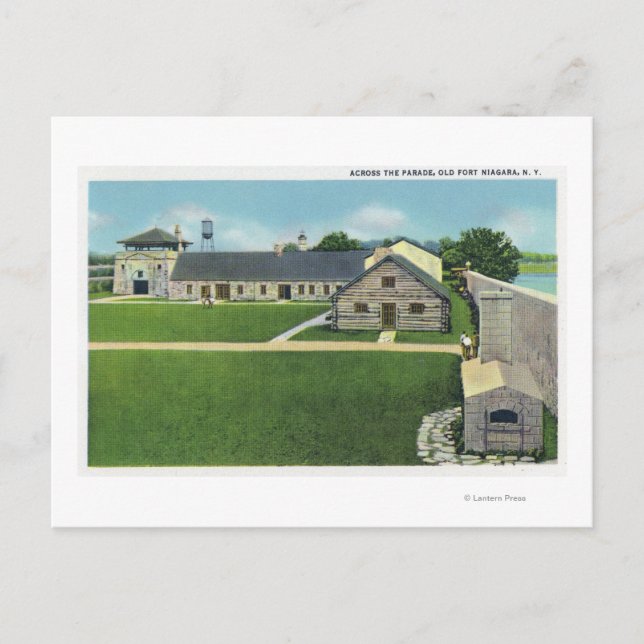 Cartão Postal Visão Interior do Vestibule em Antigo Francês (Frente)