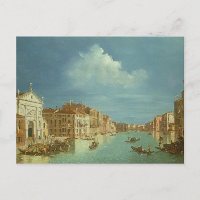 Cartão Postal Visão veneziana, século XVIII (Frente)
