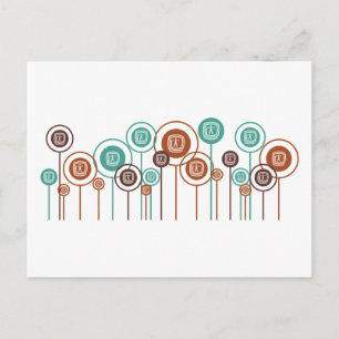 Cartão Postal Visitas de Terapia Ocupacional