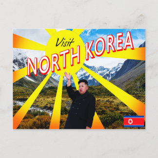 Cartão Postal Visite a Coreia do Norte