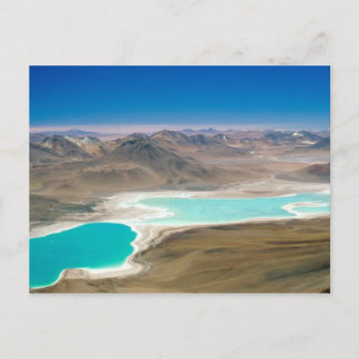 Cartão Postal Visitei Laguna Verde na Bolívia!