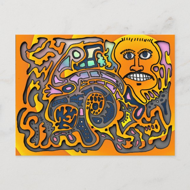 Cartão Postal Visões Cegas de Moda #1 (Frente)