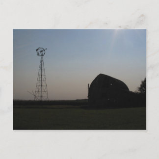 Cartão Postal Visões da pradaria de Dakota do Sul