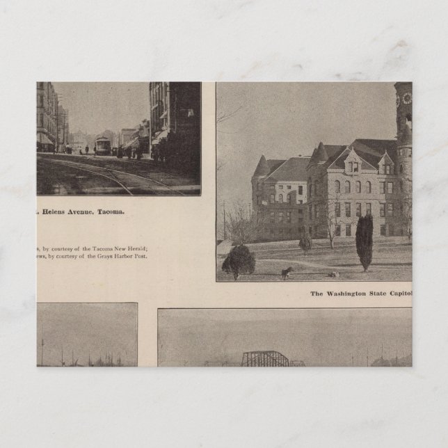 Cartão Postal Visões em Washington (Frente)