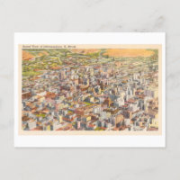 Vista aérea antiga de Joanesburgo