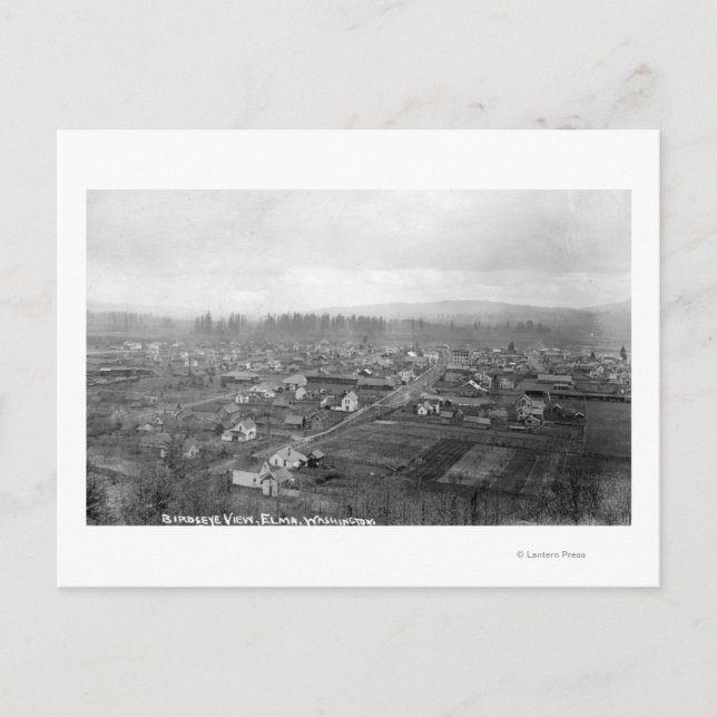 Cartão Postal Vista Aérea da Cidade 15 (Frente)