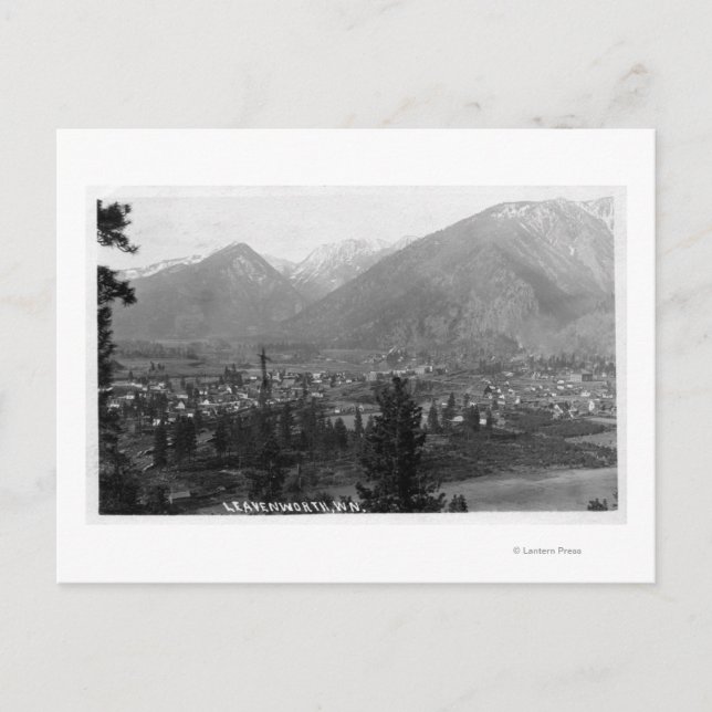 Cartão Postal Vista aérea da cidade 5 (Frente)