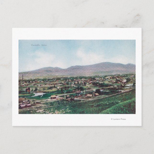 Cartão Postal Vista aérea da cidade das Colinas (Frente)