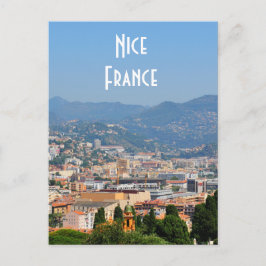 Cartão Postal Vista aérea da cidade de Nice em França