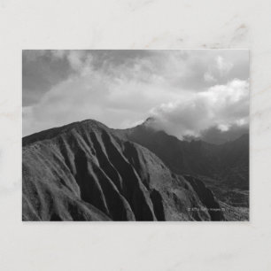 Cartão Postal Vista aérea da montanha, Maui, Havaí