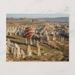 Cartão Postal Vista Aérea de Balões de Ar Quente, Capadócia 2