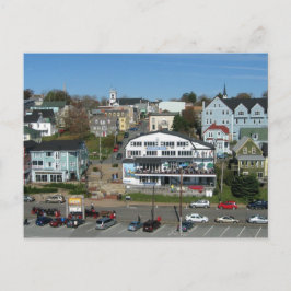 Cartão Postal Vista aérea de Lunenburg, Nova Escócia