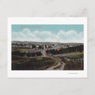 Cartão Postal Vista aérea de TownDallas, OR