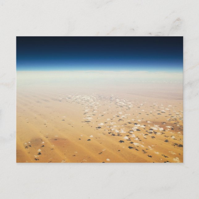 Cartão Postal Vista aérea de um deserto (Frente)