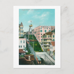 Cartão Postal Vista aérea do carrinho de voo dos anjos