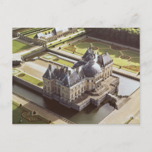 Cartão Postal Vista aérea do Chateau, projetada para Nicholas