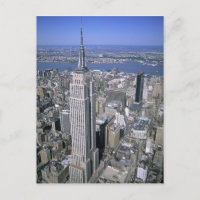 Vista aérea do Empire State Building e