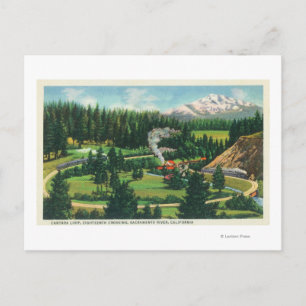 Cartão Postal Vista aérea do Loop de Cantara, Sacramento