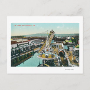 Cartão Postal Vista aérea dos chutes