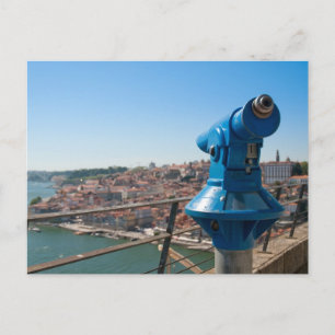 Cartão Postal Vista alargada da cidade do Porto
