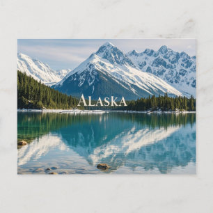 Cartão Postal vista alaska