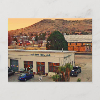 Cartão Postal Vista Alpina do Hotel Holland, Alpina, TX