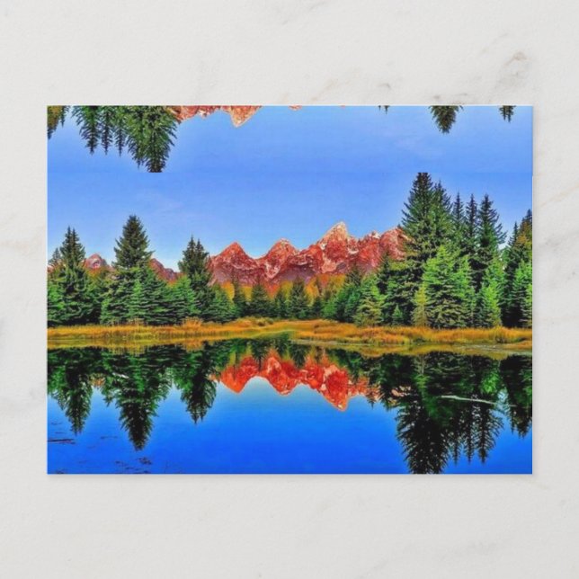 Cartão Postal vista cênica (Frente)