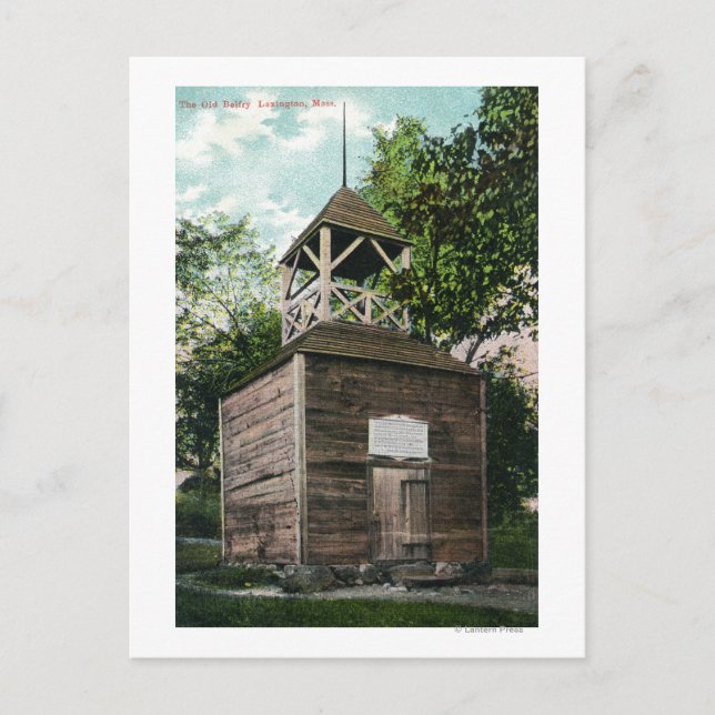 Cartão Postal Vista da antiga Belfry nº 2 (Frente)