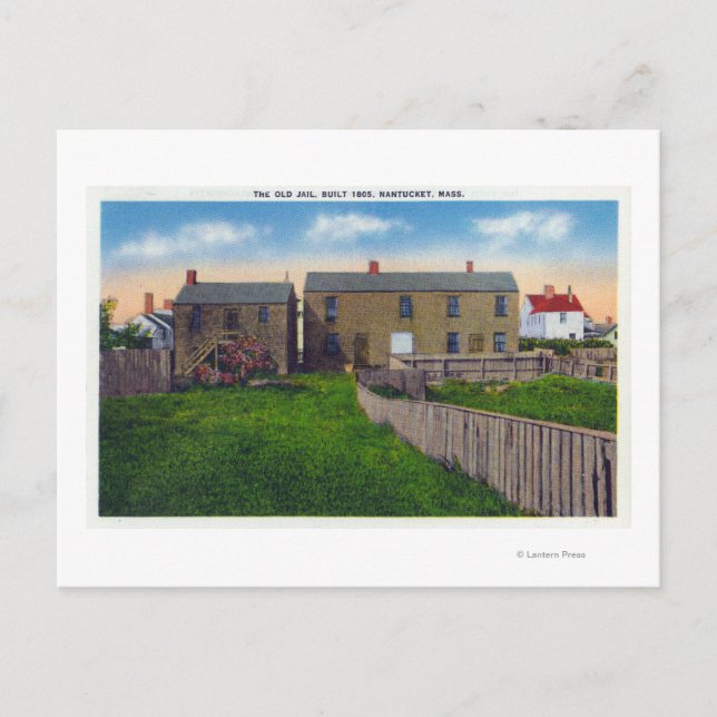 Cartão Postal Vista da Antiga Prisão (Frente)