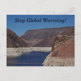 Cartão Postal Vista da barragem Hoover 2016.